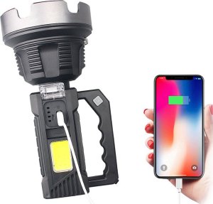 Bailong Latarka szperacz statyw dioda cree led xhp90 cob Latarka szperacz statyw dioda cree led xhp90 cob 6