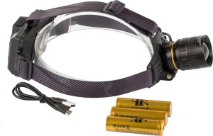 Latarka Bailong Latarka czołowa bailong led xhp160 powerbank zoom Latarka czołowa bailong led xhp160 powerbank zoom 3