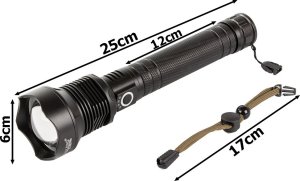 Bailong Latarka wojskowa bailong policyjna cree xhp90 moc Latarka wojskowa bailong policyjna cree xhp90 moc 11