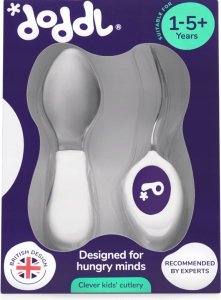Doddl Doddl mėlynas (šakutė+šaukštas) nuo 12 mėn. 2