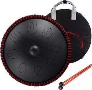 HLURU HLURU TAH9-14 Ink Black Handpan 14" 9 ton 1