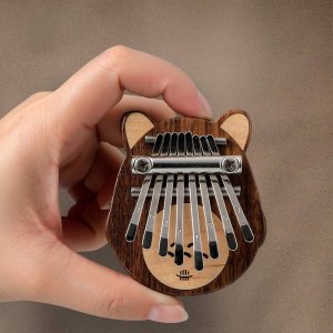 HLURU KALIMBA INSTRUMENT DREWNIANA DLA DZIECI INSTRUMENT AFRYKAŃSKI 8 KLAWISZY 2
