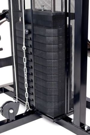 Hop-Sport Atlas treningowy 3-stanowiskowy HS-1054K czarny (26418-uniw) 4