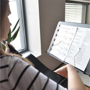 OEM PULPIT NA NUTY STOJAK STATYW NA KSIĄŻKĘ NOTATKI + POKROWIEC OCHRONNY 5