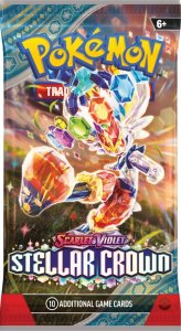 Pokemon Booster Stellar Crown Pokemon TCG saszetka karty ORYGINALNE KARTY 1