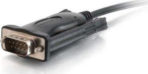 C2G C2G Serial RS232 Adapter Cable - Kabel USB / seriell - USB (M) zu DB-9 (M) - 1.5 m - Schwarz 3