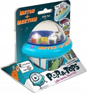Inne Zabawka KARTY kosmici POP-A-TOPS MATCH-A-MARTIAN marsjanie figurka 5+ 1
