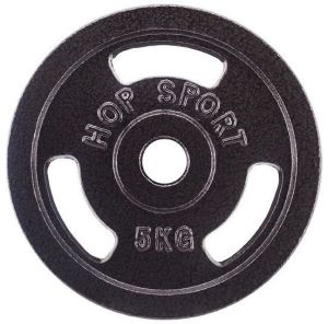 Hop-Sport Obciążenie żeliwne 5 kg czarne (13339-uniw) 1