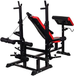 Hop-Sport Ławka HS-1075 z modlitewnikiem czarna (17964-uniw) 5