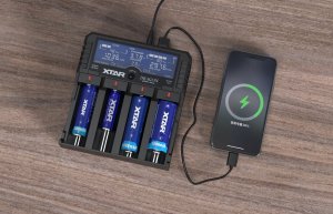 Xtar XTAR Dragon VP4L Plus Baterijų įkroviklis 6