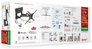 Barkan Uchwyt do Telewizora 13-90 Obrotowy z Anteną DVB-T2 25dB - BRK_783896 9