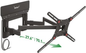 Barkan Uchwyt do Telewizora 13-90 Obrotowy z Anteną DVB-T2 25dB - BRK_783896 2