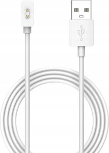 Ładowarka OEM Ładowarka USB Mi Band / Smart Band 9/8/ 8 PRO, WHITE / BIAŁY, 100cm 1