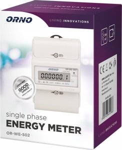 Orno Licznik energii elektrycznej 1-fazowy Orno OR-WE-522 4