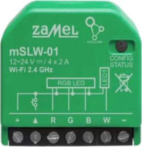 Zamel Supla - sterownik oświetlenia LED RGB Wi-Fi mSLW-01 1