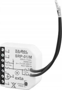 Zamel Exta - sterownik rolet dopuszkowy miniaturowy SRP-01/M 7