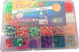 Qulki Gumki do robienia bransoletek biżuterii duży zestaw LOOM BANDS 3