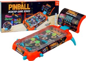 Qulki Gra zręcznościowa Flipper Pinball dla dzieci Stół do gry Pinbal Fliper LEDy 5