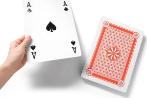 Gadget Master Mega Karty Do Gry XXL - Wielkość A4, Cała Talia 54 szt. 3