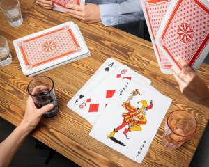 Gadget Master Mega Karty Do Gry XXL - Wielkość A4, Cała Talia 54 szt. 5