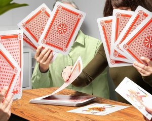 Gadget Master Mega Karty Do Gry XXL - Wielkość A4, Cała Talia 54 szt. 6