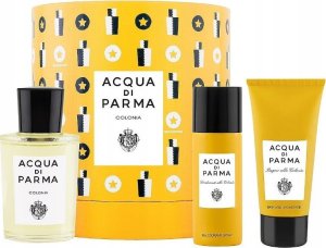 Acqua Di Parma Set Acqua di Parma: Colonia, Eau De Cologne, For Men, 100 ml + Colonia Nomade, Cleansing, Shower Gel, 75 ml + Colonia Nomade, Anti-Sweat, Deodorant Spray, For Men, 50 ml For Men 1