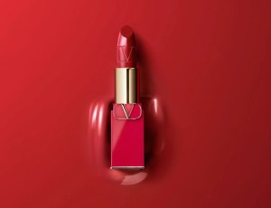 Valentino Valentino, Rosso, Satin Finish, Cream Lipstick, 205A, Refillable, 3.5 g For Women 2