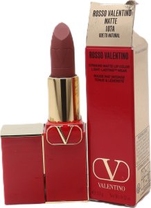 Valentino Valentino, Rosso, Matte, Cream Lipstick, 107A, Refillable, 3.5 g For Women 2