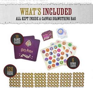 1PUNKT Gra Bingo Harry Potter gra towarzyska dla fanów przygód Hogwartu GR0671 3