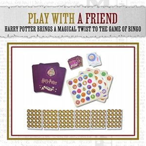 1PUNKT Gra Bingo Harry Potter gra towarzyska dla fanów przygód Hogwartu GR0671 5