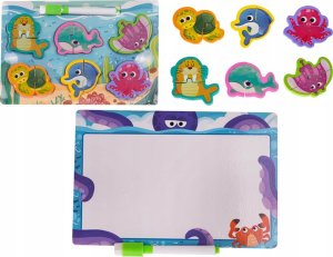 1PUNKT Drewniana Tablica + Puzzle Ocean 2