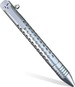 Chavez Ultramar Długopis tytanowy Chaves Ultramar Bolt Action Pen Dot Stone Washed Titanium 1