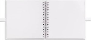 Dalprint ALBUM DO ZDOBIENIA 20,5 CM X 20,5 CM - BIAŁY (40 KARTEK) 2