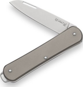 Fox Knives Scyzoryk Fox Knives Vulpis FX-VP130 TI Polished M390 Bead Blasted Titanium 1