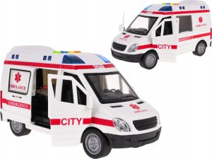 1DEA.me Interaktywna Karetka dla dzieci 3+ Model 1:16 + Dźwięki Światła + Ruchome elementy + Gumowe opony 1