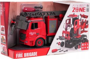 1PUNKT Rozkręcana Straż Pożarna z Funkcją Dźwięku i Wody 4