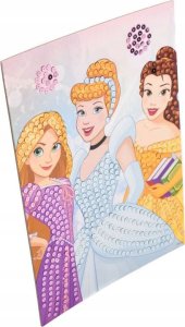 1PUNKT Disney Princess Księżniczki Kreatywna Wyklejanka diamencikowa ZA5130 6