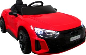 Audi AUDI E-Tron GT Czerwony Auto na akumulator EVA Skóra pilot 1