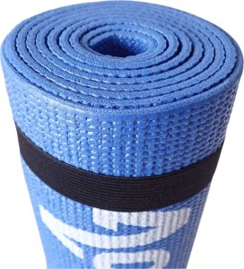 Acra Mata ACRA Fitness do Ćwiczeń Jogi 4 mm Niebieska 4