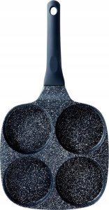Patelnia Vilde Patelnia do Jajek Placków Pancakes Granitowa 4 Otwory Solidna 19x19cm 25