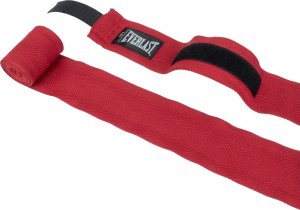 Everlast Owijki Taśmy Bandaże Bokserskie Czerwone Oddychające Solidne EVERLAST 305cm 4