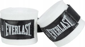 Everlast Owijki Taśmy Bandaże Bokserskie Białe Oddychające Solidne EVERLAST 305 cm 1