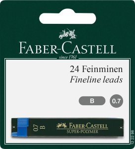 Faber-Castell Faber-Castell 122298 wkład do długopisu B Czarny 1
