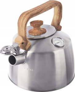 Orion Czajnik na Gaz Indukcja z Gwizdkiem Termometrem Stalowy Solidny ORION 3,2 L 5