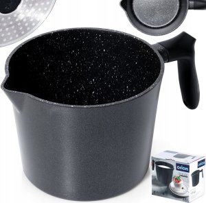 Orion Garnek do Gotowania Mleka Indukcja z Uchwytem Wylewką Granitowy ORION 2,2 l 1