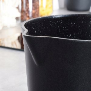 Orion Garnek do Gotowania Mleka Indukcja z Uchwytem Wylewką Granitowy ORION 2,2 l 8