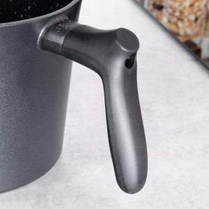 Orion Garnek do Gotowania Mleka Indukcja z Uchwytem Wylewką Granitowy ORION 2,2 l 9