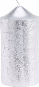 Home Styling Collection Świeca ozdobna z metalicznym wzorem, 7 x 14 cm 1