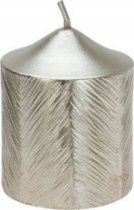 Home Styling Collection Świeca ozdobna z metalicznym wzorem, 5 x 6 cm 1