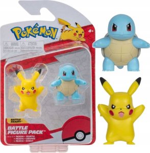 Figurka Jazwares POKEMON Figurka Bitewna PIKACHU + SQUIRTLE 1